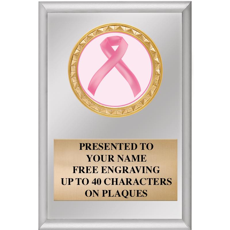 4" X 6" SILVER INSERT PLAQUE