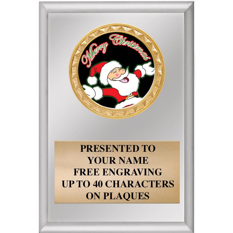 4" X 6" SILVER INSERT PLAQUE