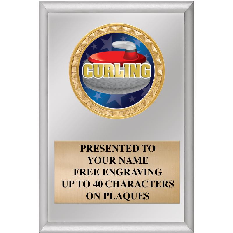 4" X 6" SILVER INSERT PLAQUE