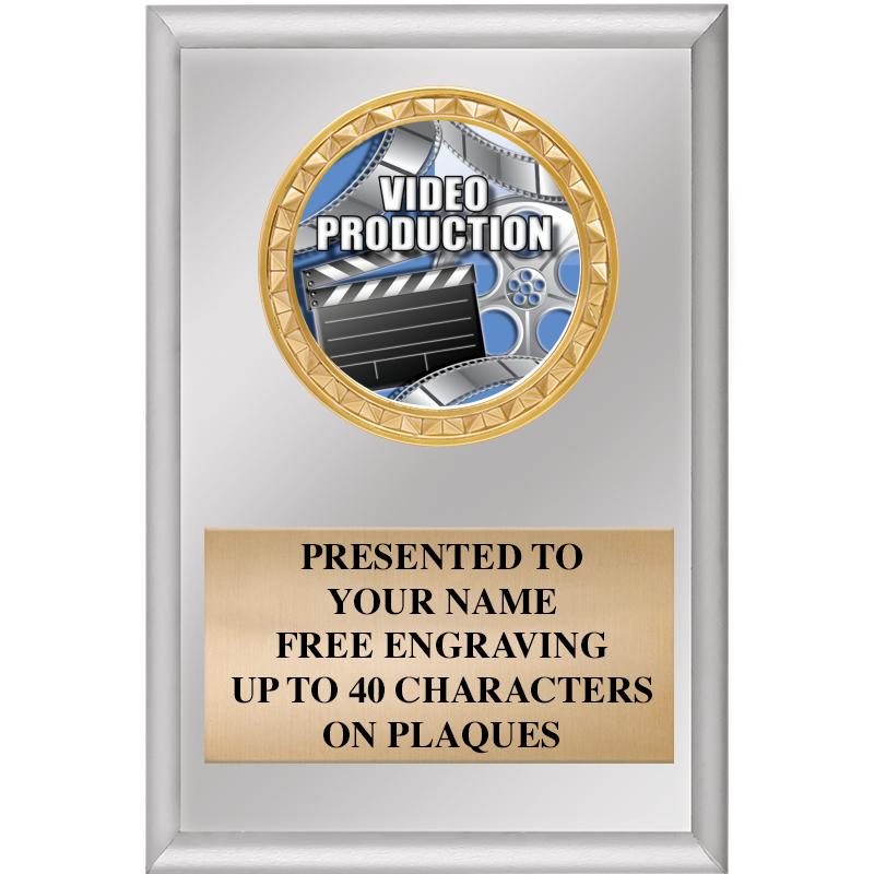 4" X 6" SILVER INSERT PLAQUE