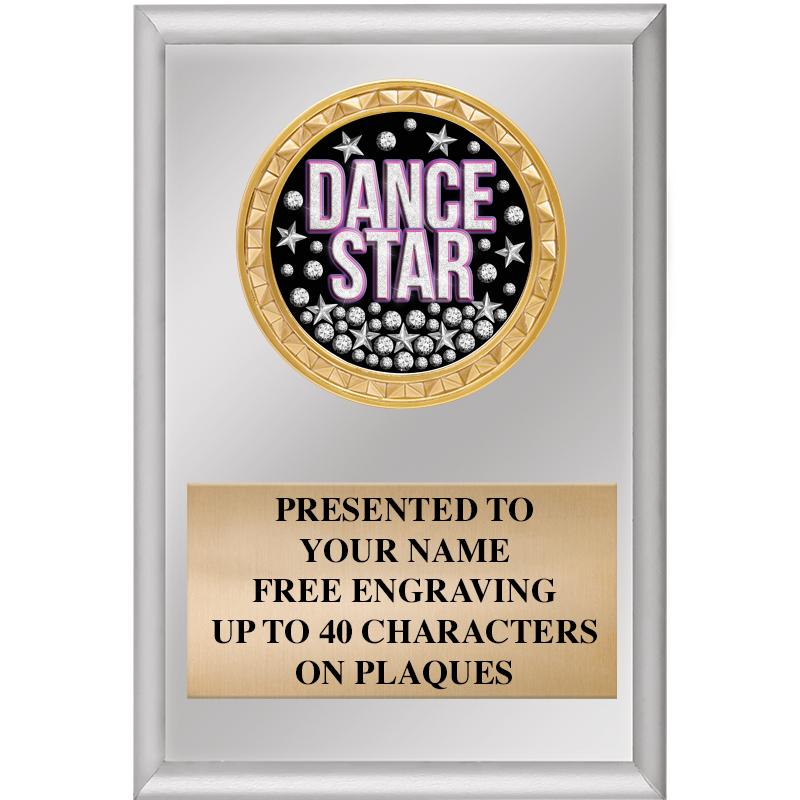 4" X 6" SILVER INSERT PLAQUE