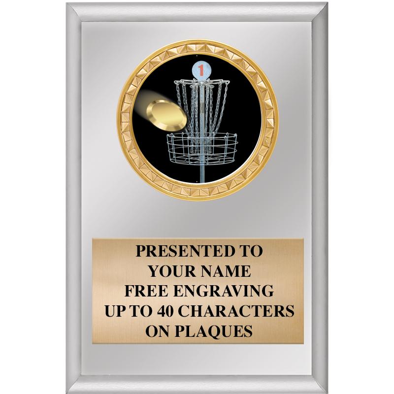 4" X 6" SILVER INSERT PLAQUE