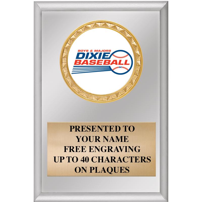 4" X 6" SILVER INSERT PLAQUE