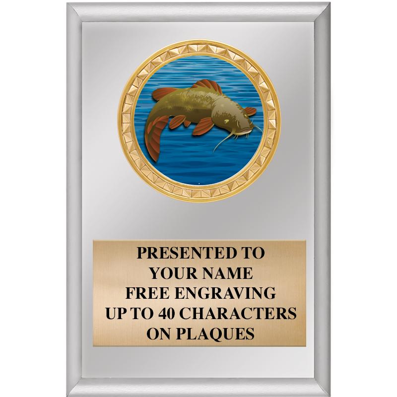 4" X 6" SILVER INSERT PLAQUE