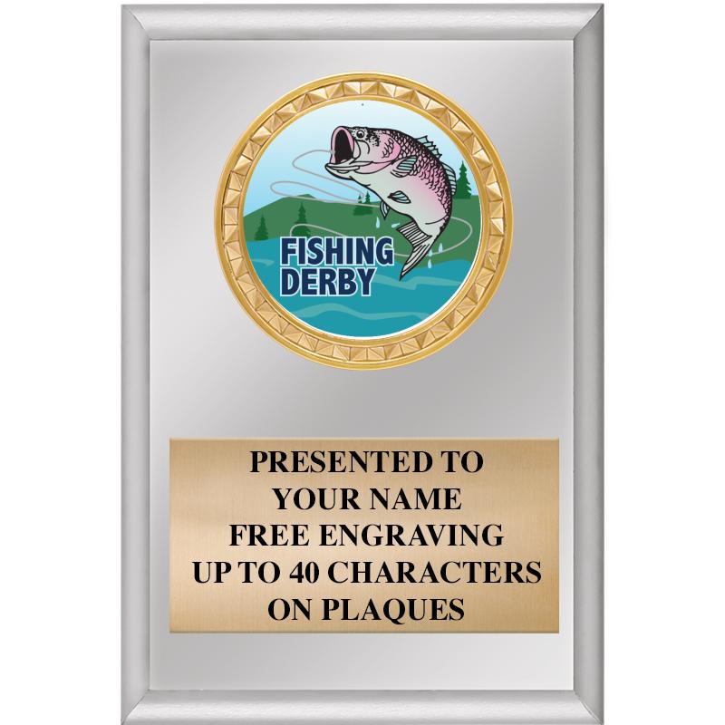 4" X 6" SILVER INSERT PLAQUE