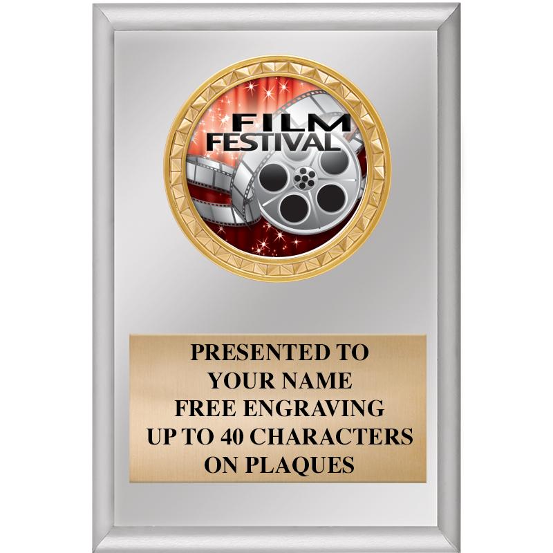 4" X 6" SILVER INSERT PLAQUE