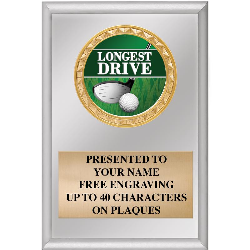 4" X 6" SILVER INSERT PLAQUE