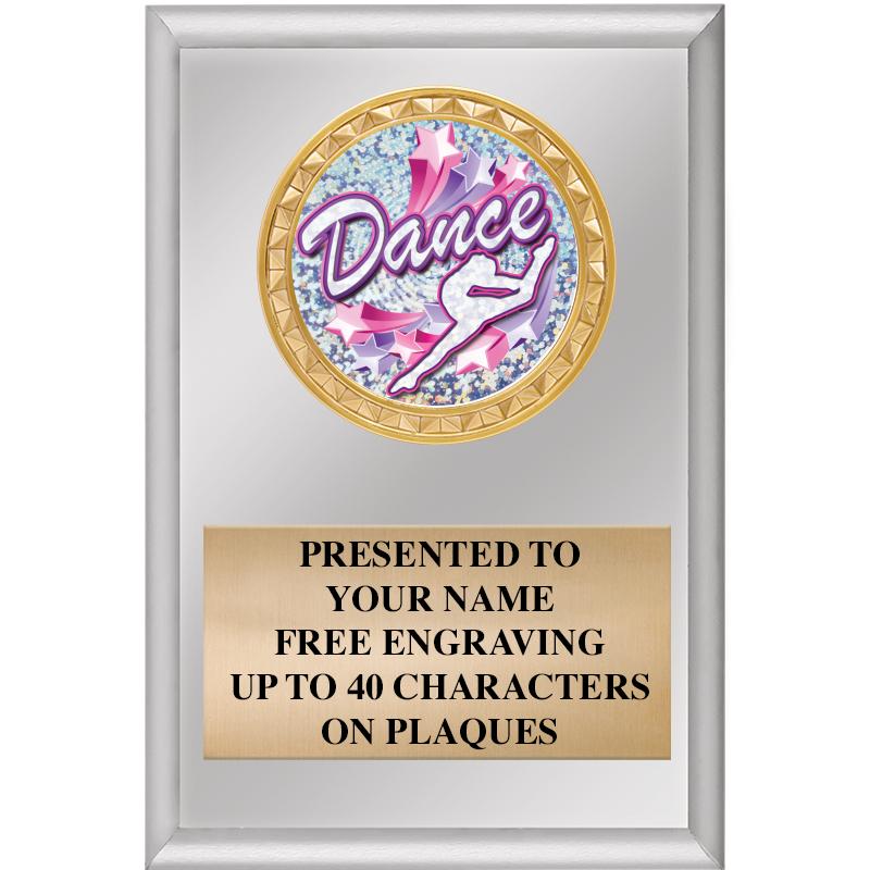 4" X 6" SILVER INSERT PLAQUE