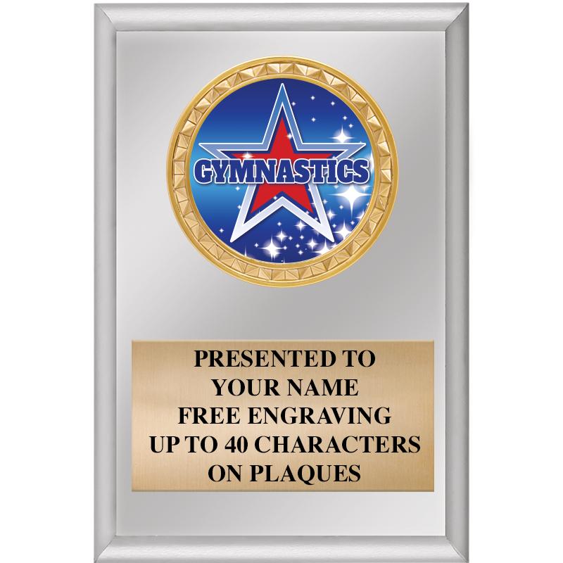 4" X 6" SILVER INSERT PLAQUE