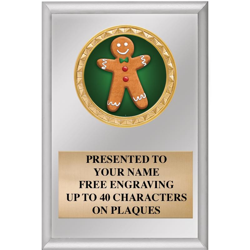 4" X 6" SILVER INSERT PLAQUE