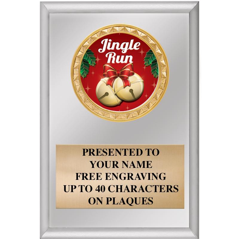 4" X 6" SILVER INSERT PLAQUE