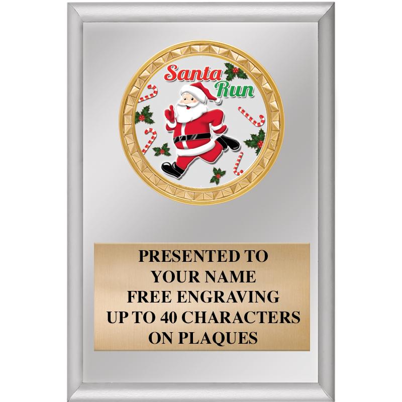 4" X 6" SILVER INSERT PLAQUE