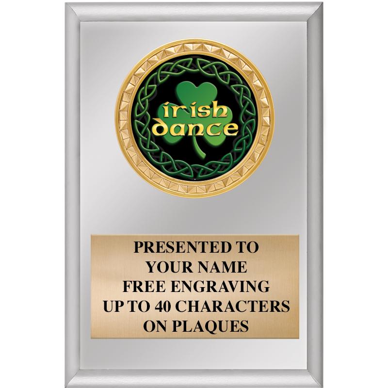 4" X 6" SILVER INSERT PLAQUE