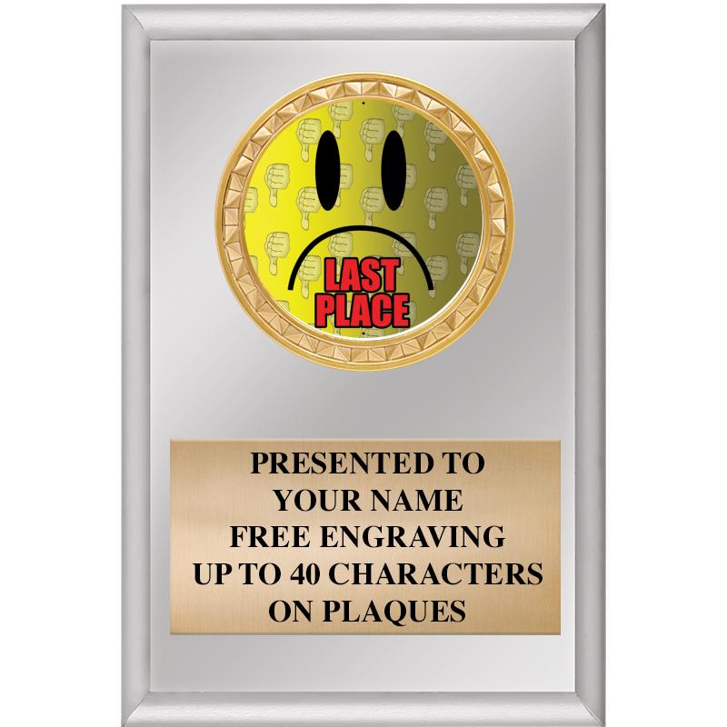 4" X 6" SILVER INSERT PLAQUE