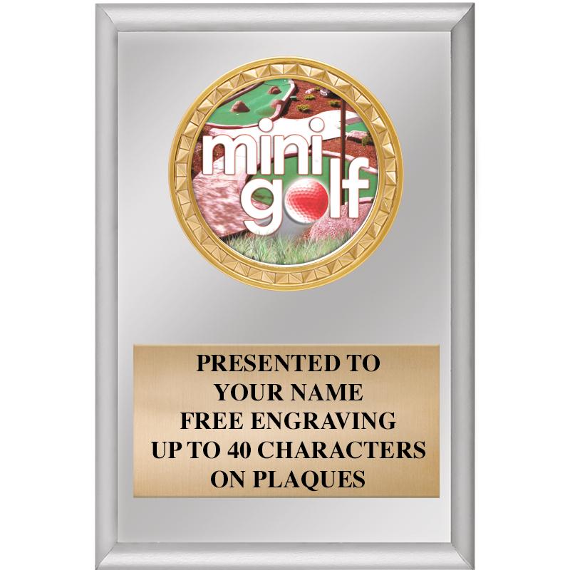 4" X 6" SILVER INSERT PLAQUE