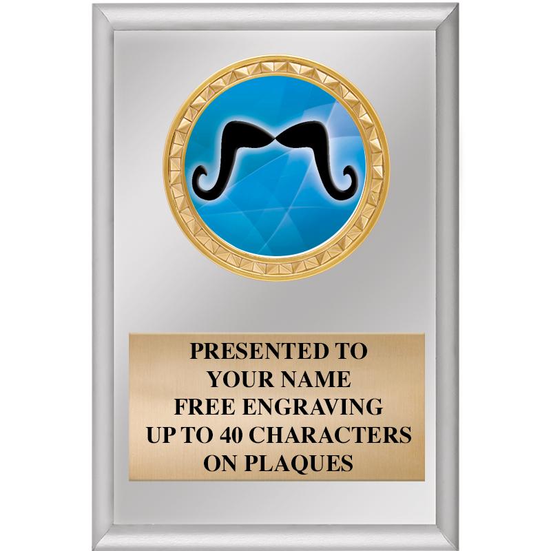 4" X 6" SILVER INSERT PLAQUE