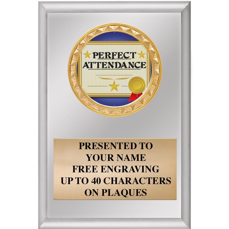 4" X 6" SILVER INSERT PLAQUE