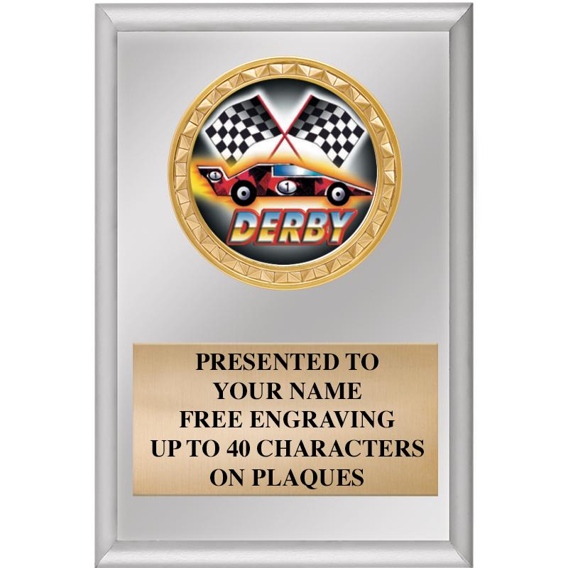 4" X 6" SILVER INSERT PLAQUE