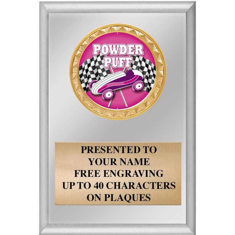 4" X 6" SILVER INSERT PLAQUE