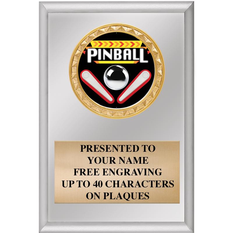 4" X 6" SILVER INSERT PLAQUE