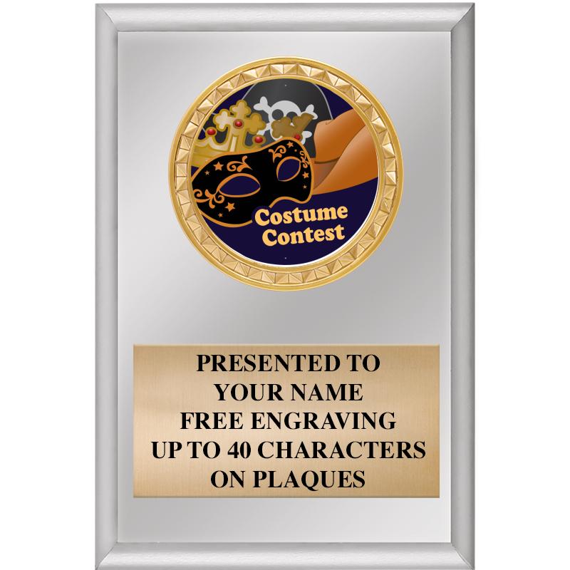 4" X 6" SILVER INSERT PLAQUE