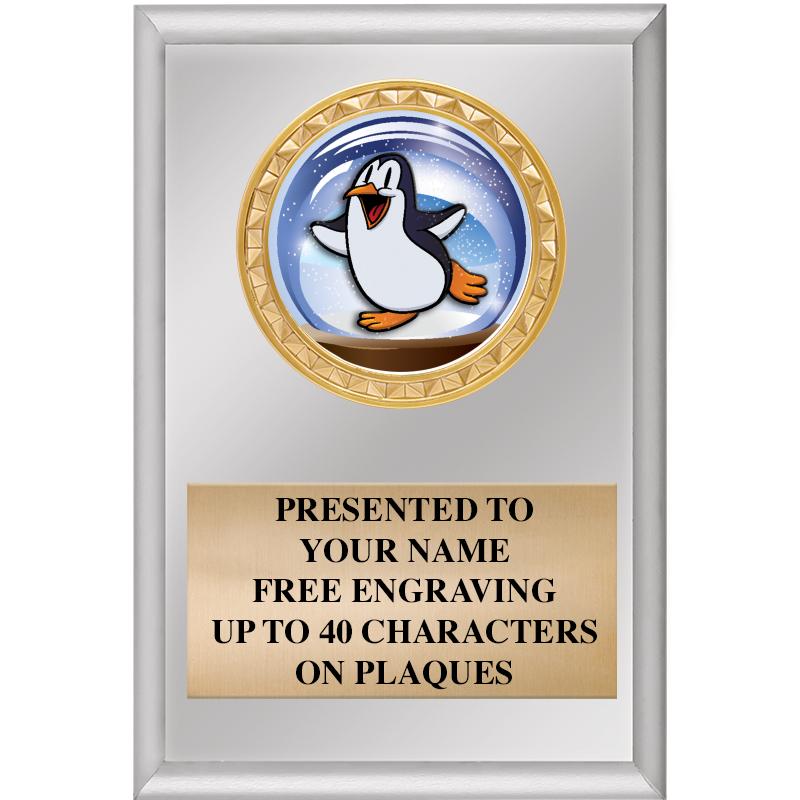 4" X 6" SILVER INSERT PLAQUE