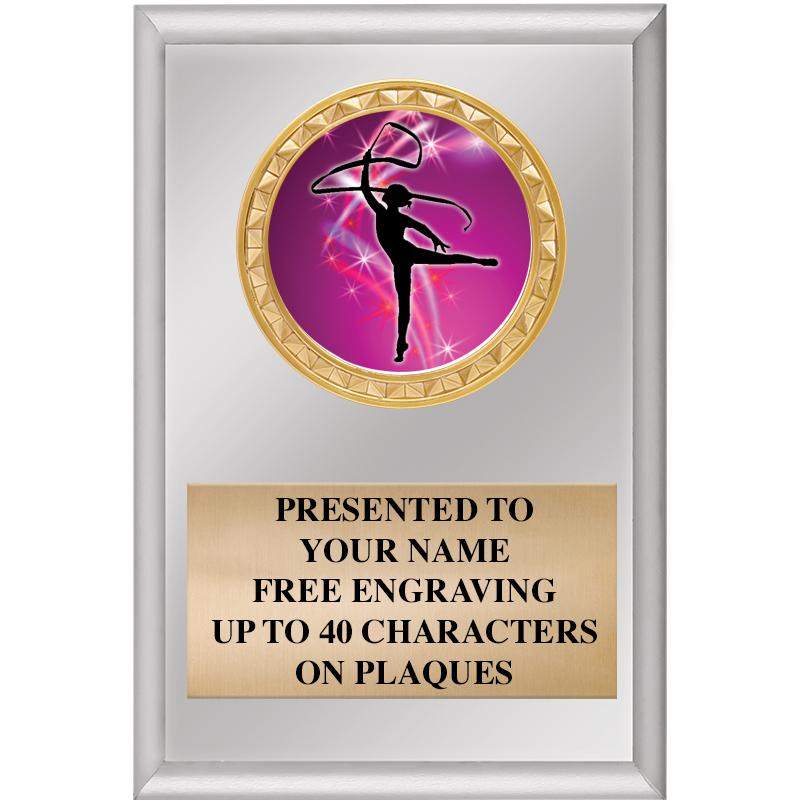 4" X 6" SILVER INSERT PLAQUE