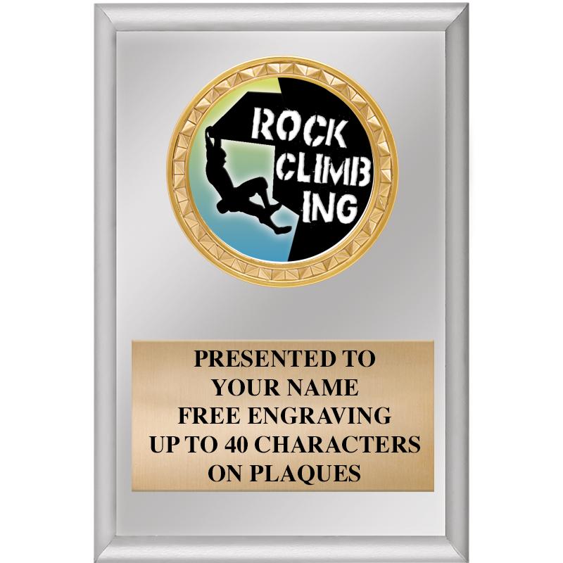 4" X 6" SILVER INSERT PLAQUE