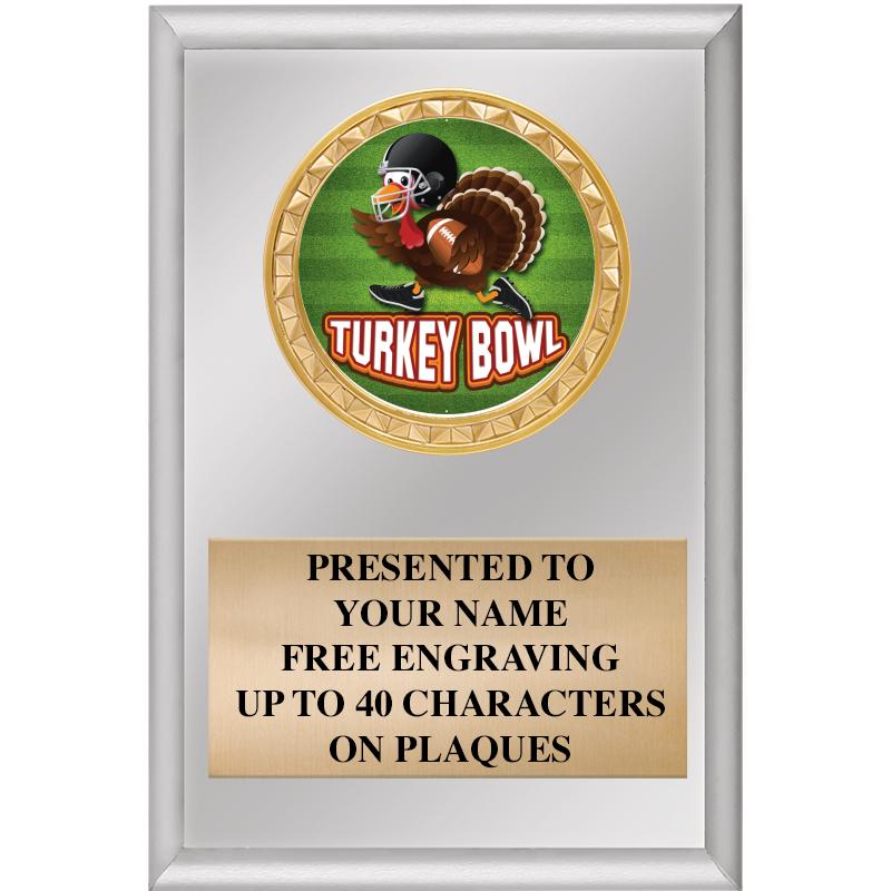 4" X 6" SILVER INSERT PLAQUE