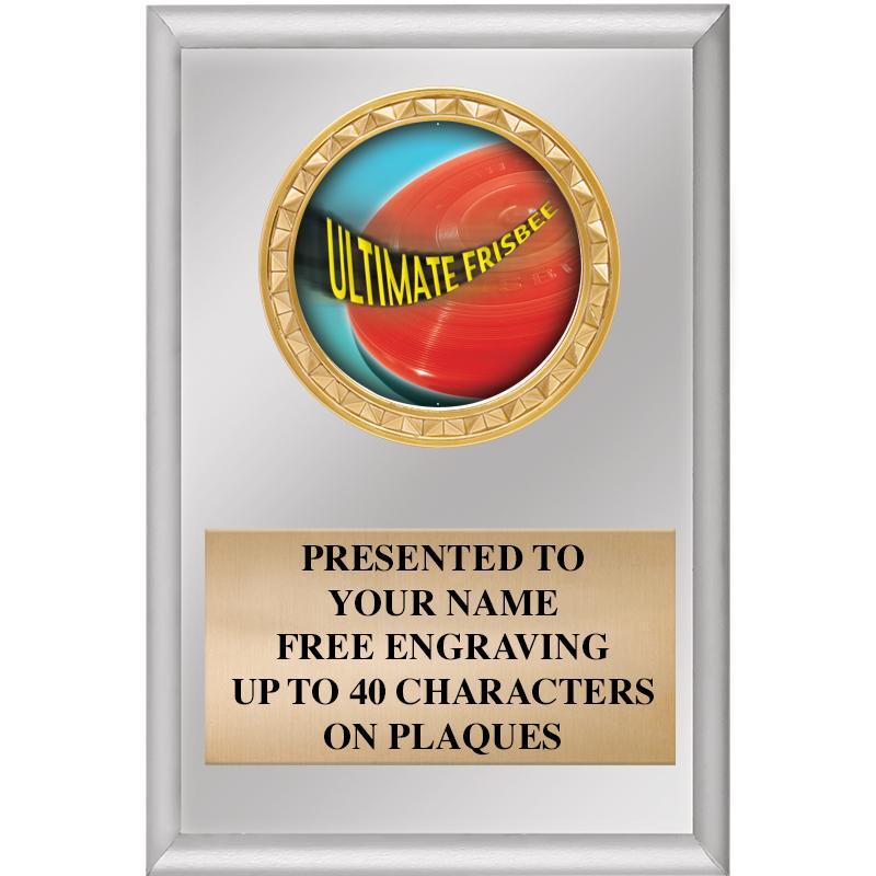 4" X 6" SILVER INSERT PLAQUE