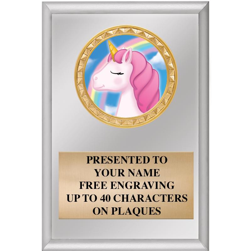 4" X 6" SILVER INSERT PLAQUE