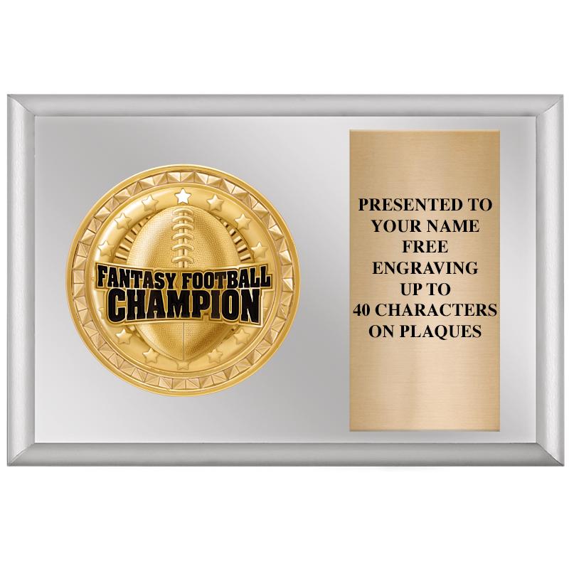 6" X 4" SILVER INSERT PLQ