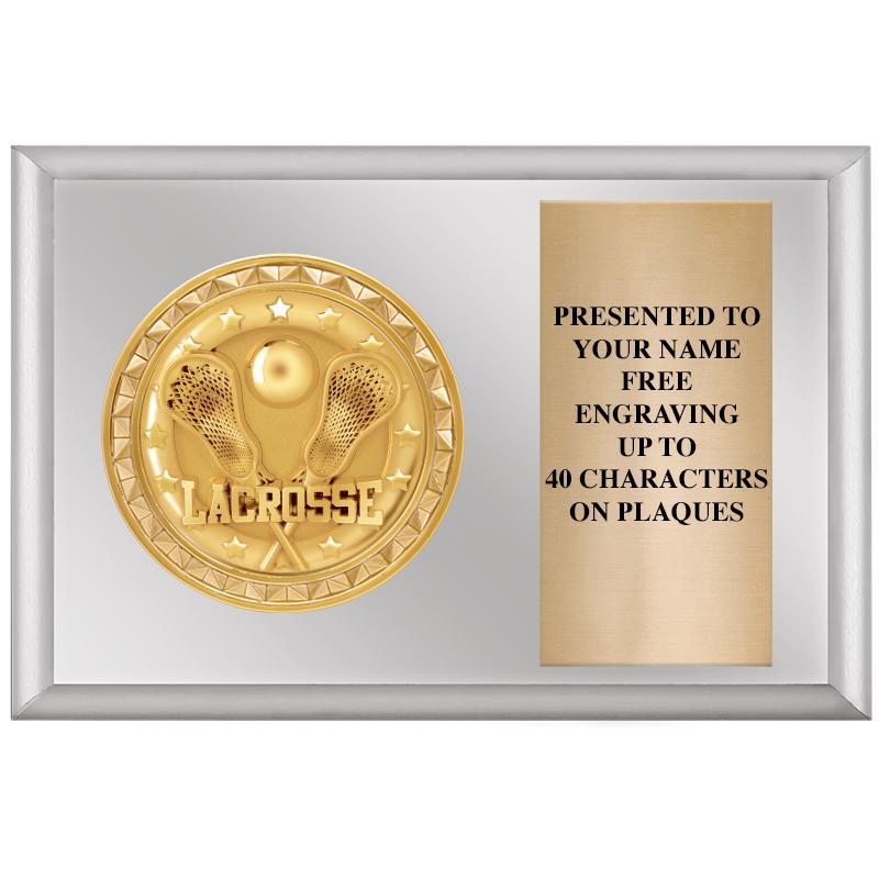 6" X 4" SILVER INSERT PLQ