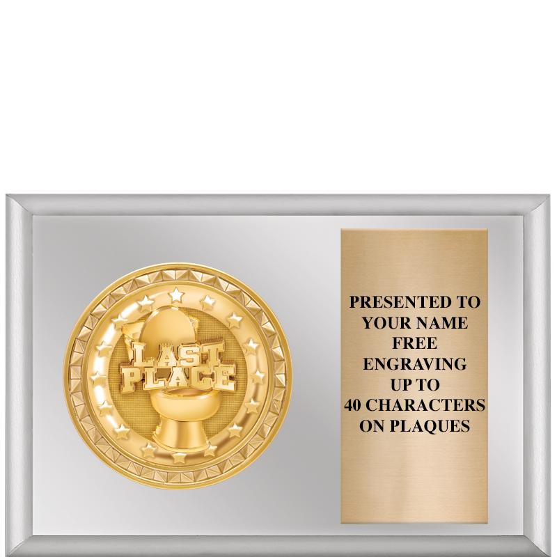 6" X 4" SILVER INSERT PLQ