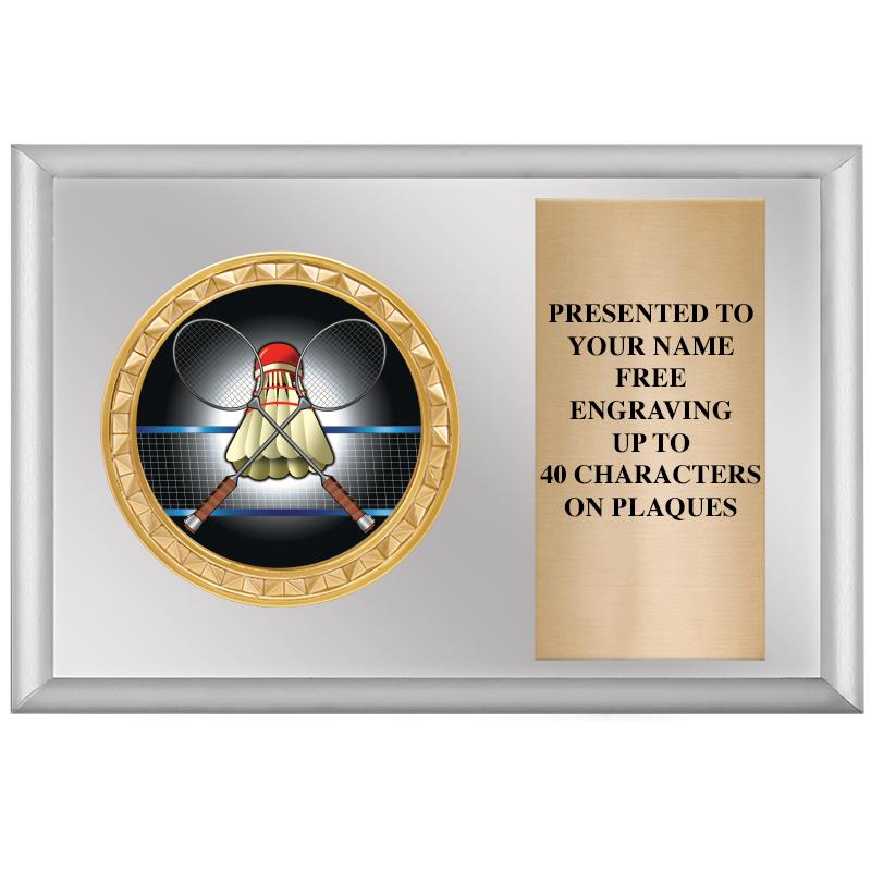 6" X 4" SILVER INSERT PLQ