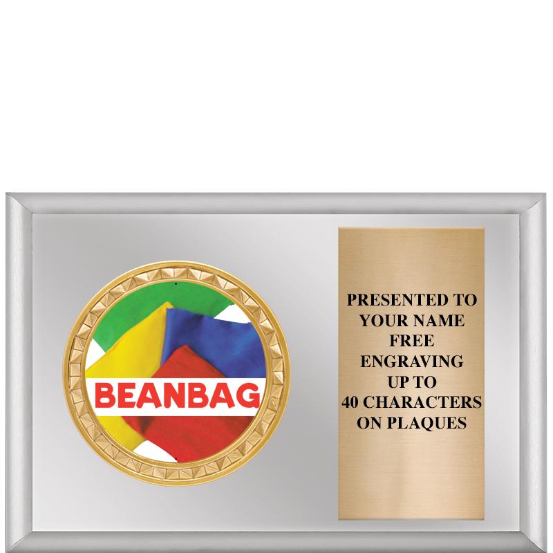 6" X 4" SILVER INSERT PLQ