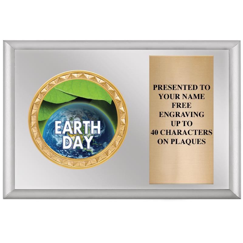 6" X 4" SILVER INSERT PLQ