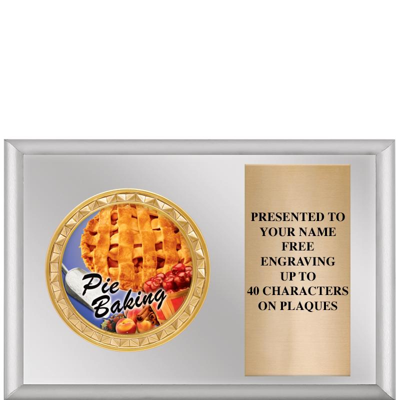 6" X 4" SILVER INSERT PLQ