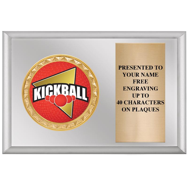 6" X 4" SILVER INSERT PLQ