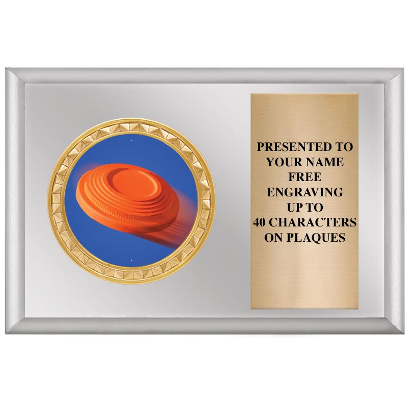 6" X 4" SILVER INSERT PLQ