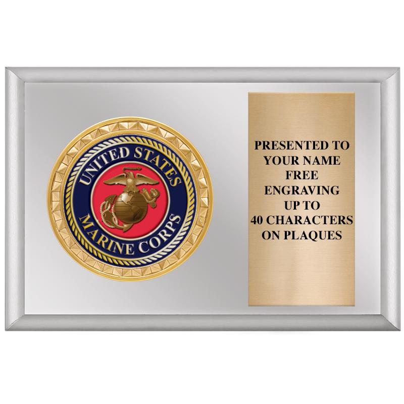 Military Plaques Crown Awards