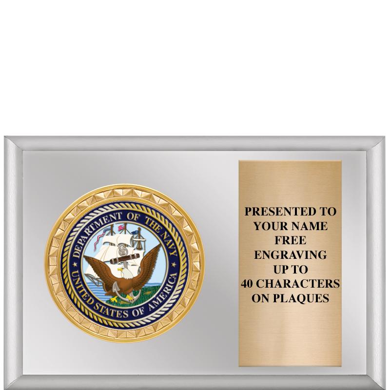 Military Plaques Crown Awards