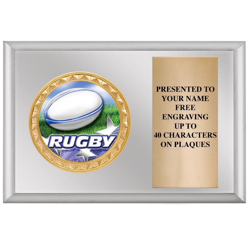 6" X 4" SILVER INSERT PLQ