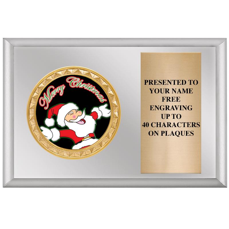 6" X 4" SILVER INSERT PLQ