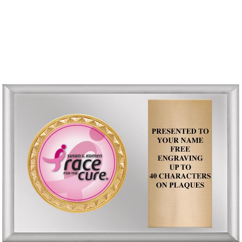 6" X 4" SILVER INSERT PLQ