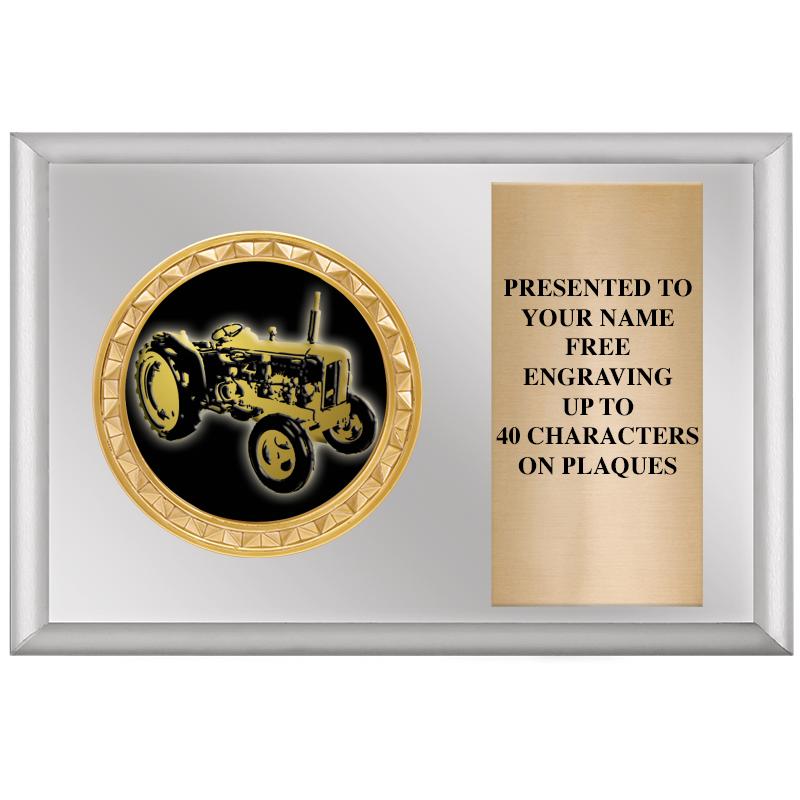 6" X 4" SILVER INSERT PLQ