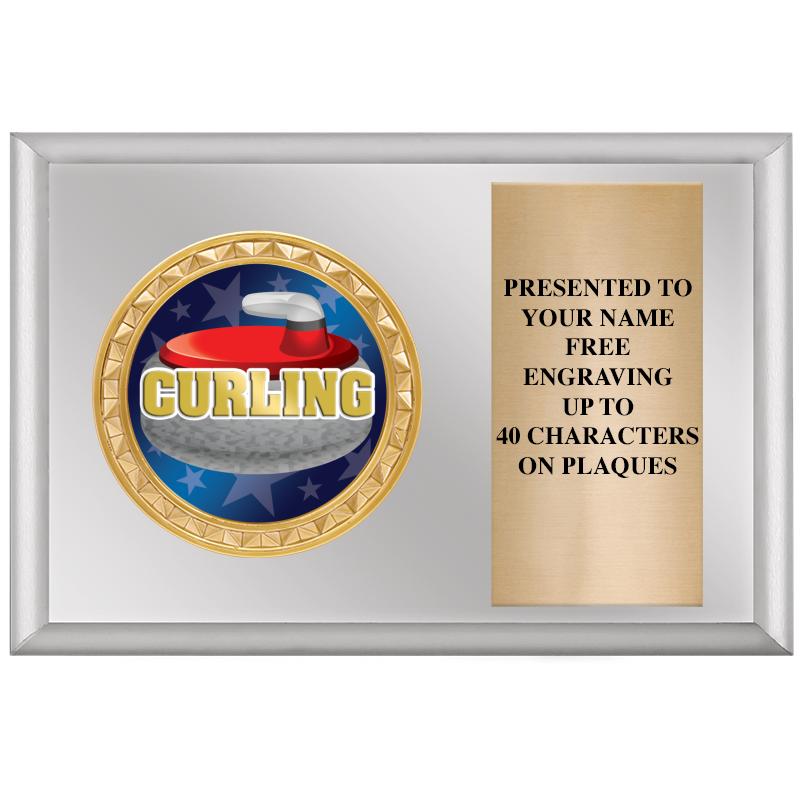 6" X 4" SILVER INSERT PLQ