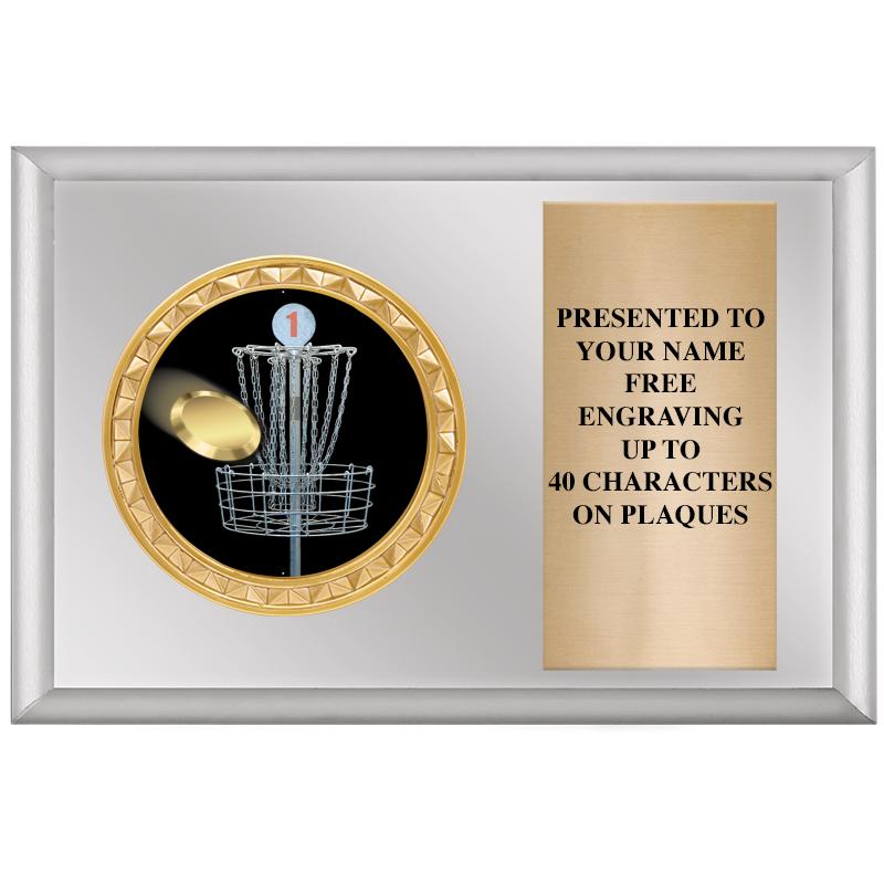 6" X 4" SILVER INSERT PLQ