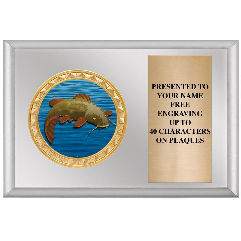 6" X 4" SILVER INSERT PLQ