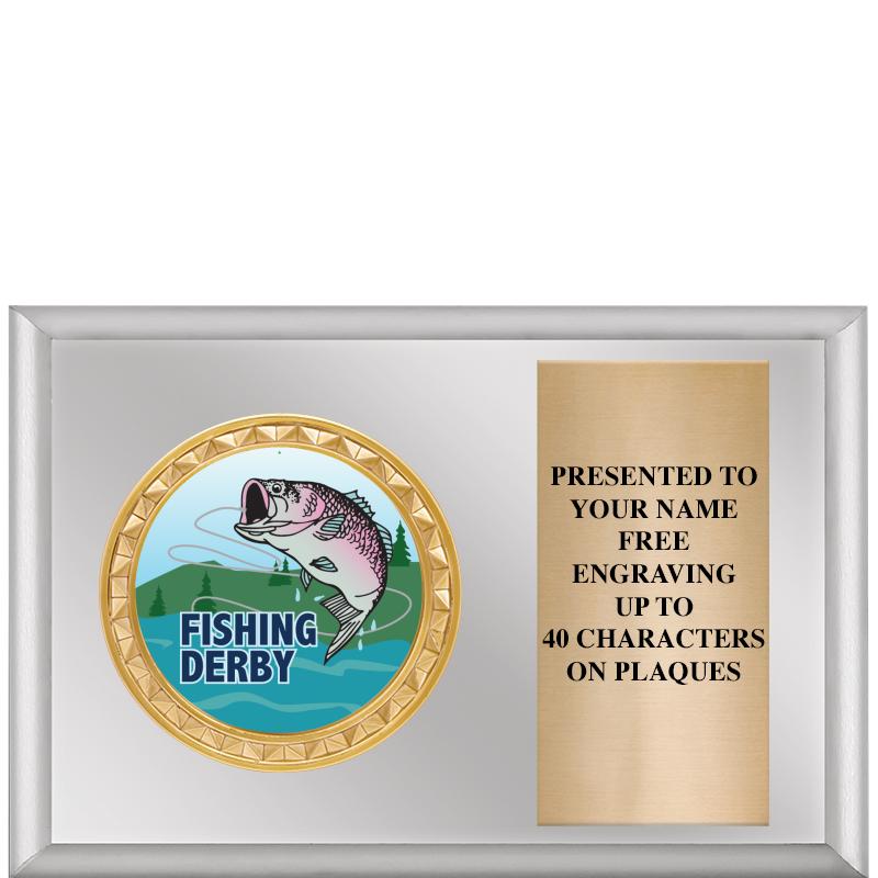 6" X 4" SILVER INSERT PLQ